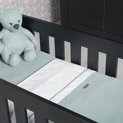 Baby's Only Dekbedovertrek Classic Stonegreen 80x80cm koop je bij Babywinkel