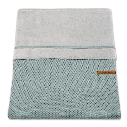 Baby's Only Dekbedovertrek Classic Stonegreen 80x80cm koop je bij Babywinkel