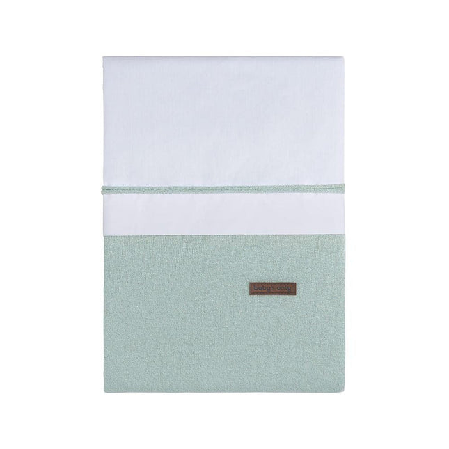 Baby's Only Dekbedovertrek Sparkle Melee Goudmint 100x135 cm koop je bij Babywinkel