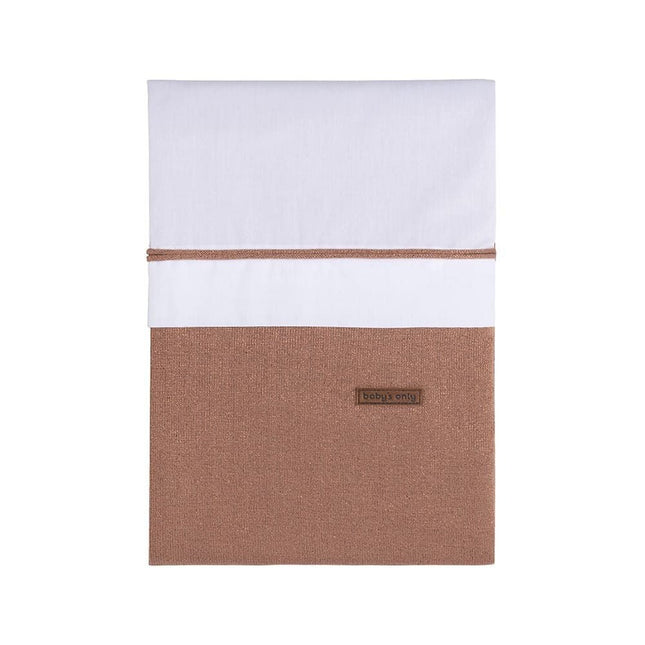 Baby's Only Dekbedovertrek Sparkle Melee Koperhoney 100x135 cm koop je bij Babywinkel