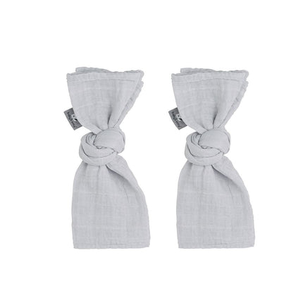 Baby's Only Inbakerdoek Sparkling Zilver/Grijs 65x65cm 2st koop je bij Babywinkel