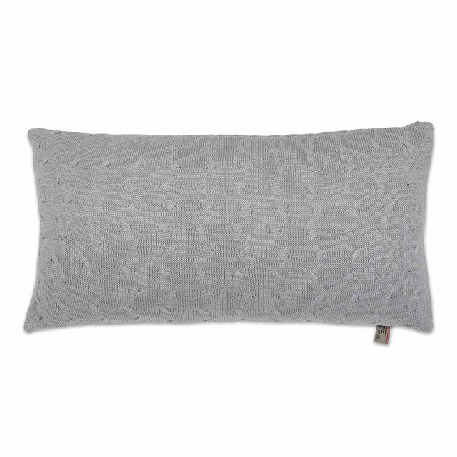 Baby's Only Kussen Cable Grijs 60x30cm koop je bij Babywinkel