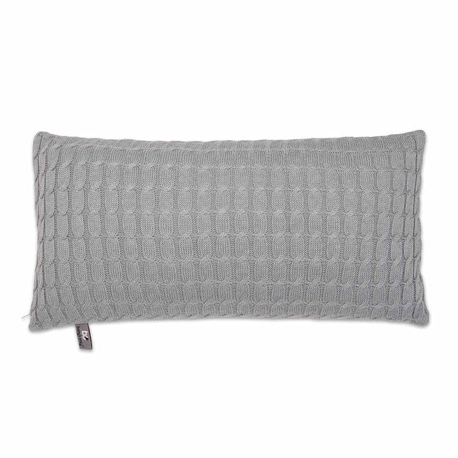 Baby's Only Kussen Cable Grijs 60x30cm koop je bij Babywinkel