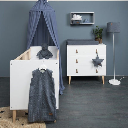 Baby's Only Lampenkap Babykamer Cable Granit 30cm koop je bij Babywinkel