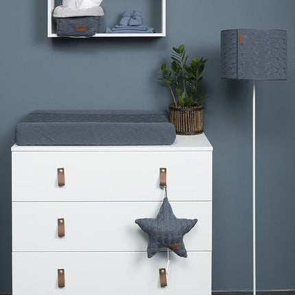 Baby's Only Lampenkap Babykamer Cable Granit 30cm koop je bij Babywinkel