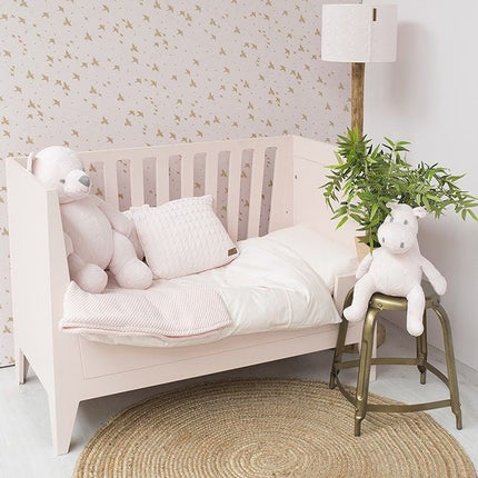 Baby's Only Lampenkap Babykamer Cable Grijs 30cm koop je bij Babywinkel