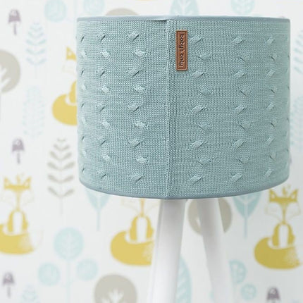 Baby's Only Lampenkap Babykamer Cable Grijs 30cm koop je bij Babywinkel