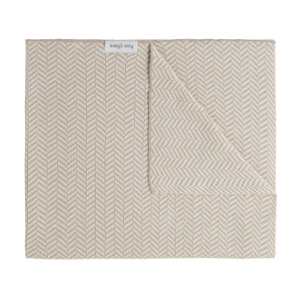 Baby's Only Ledikantdeken Dawn Beige 100x135cm koop je bij Babywinkel