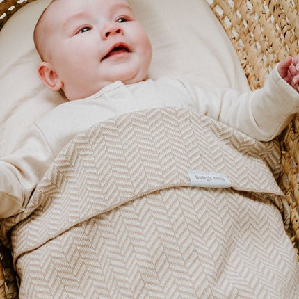 Baby's Only Ledikantdeken Dawn Beige 100x135cm koop je bij Babywinkel