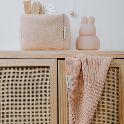 Baby's Only Ledikantdeken Grace Blush 100x135cm koop je bij Babywinkel