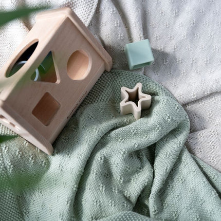 Baby's Only Ledikantdeken Mood Laurel Green koop je bij Babywinkel
