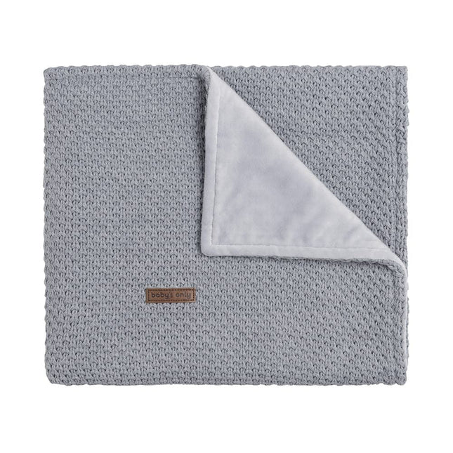 Baby's Only Ledikantdeken Soft Flavor Grijs koop je bij Babywinkel