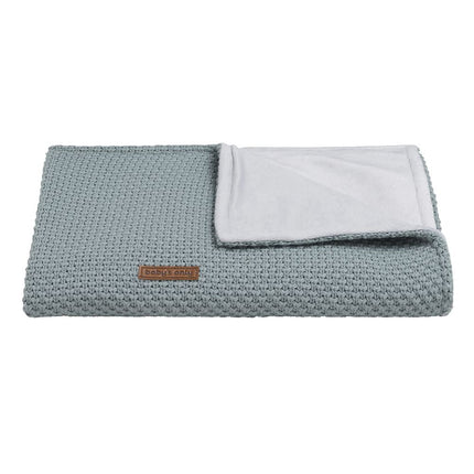 Baby's Only Ledikantdeken Soft Flavor Stonegreen koop je bij Babywinkel