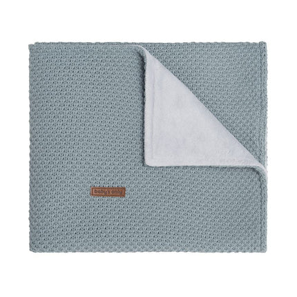 Baby's Only Ledikantdeken Soft Flavor Stonegreen koop je bij Babywinkel