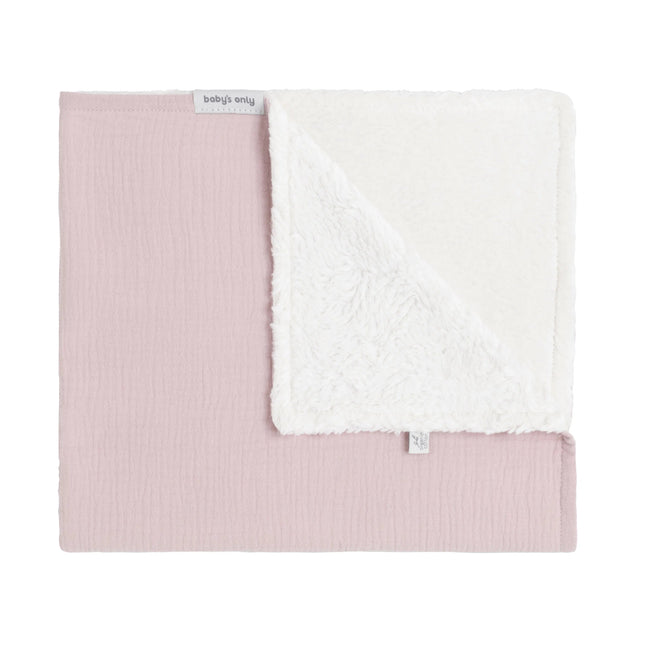 Baby's Only Ledikantdeken Teddy Fresh Oud Roze koop je bij Babywinkel