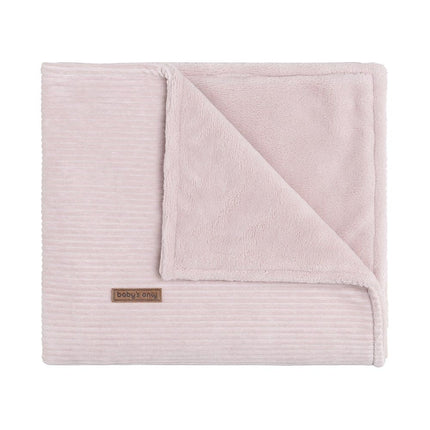 Baby's Only Ledikantdeken Teddy Sense Oud Roze koop je bij Babywinkel