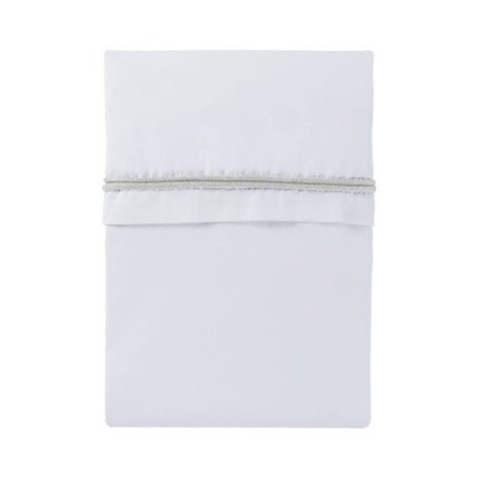 Baby's Only Ledikantlaken Gebreide Bies Wol Wit koop je bij Babywinkel