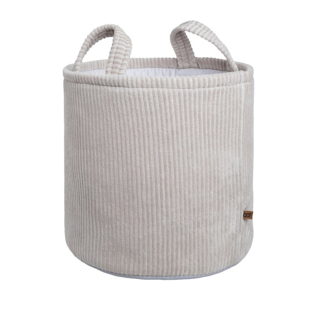 Baby's Only Opbergmand Sense Kiezelgrijs 38cm koop je bij Babywinkel