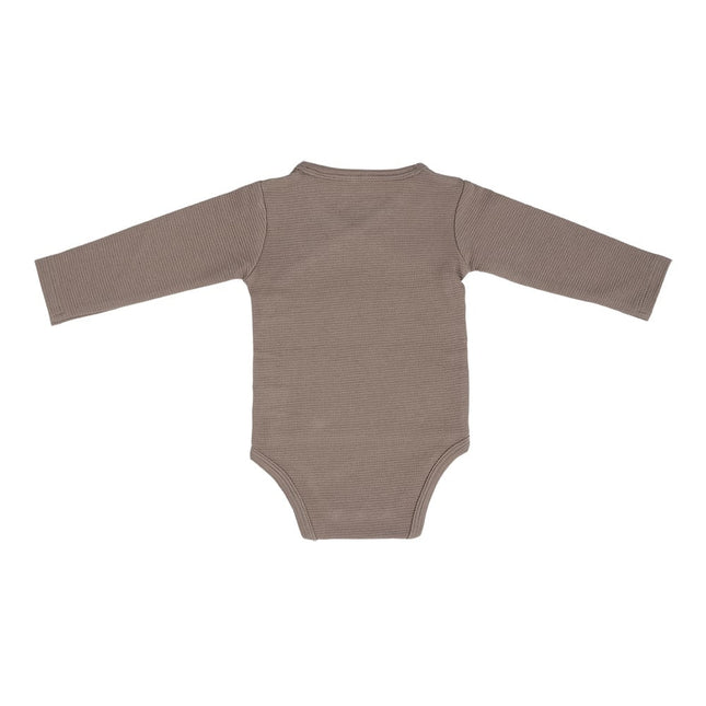 Baby's Only Romper Lange Mouw Pure Mokka koop je bij Babywinkel