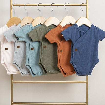 Baby's Only Romper Melange Khaki koop je bij Babywinkel