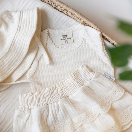 Baby's Only Rompertje Dream Cream Mouwloos koop je bij Babywinkel