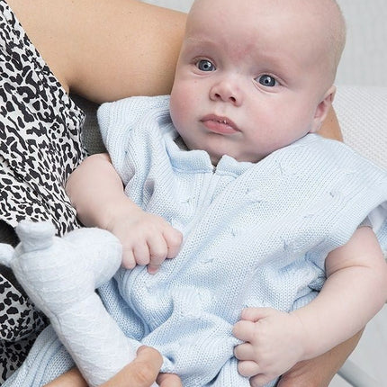 Baby's Only Slaapzak Baby Cable Beige 70cm koop je bij Babywinkel