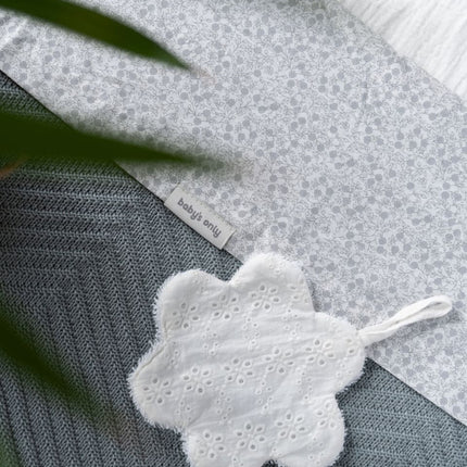 Baby's Only Speendoekje Bloem Calm Wit koop je bij Babywinkel