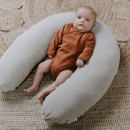 Baby's Only Voedingskussen Sense Kiezelgrijs koop je bij Babywinkel