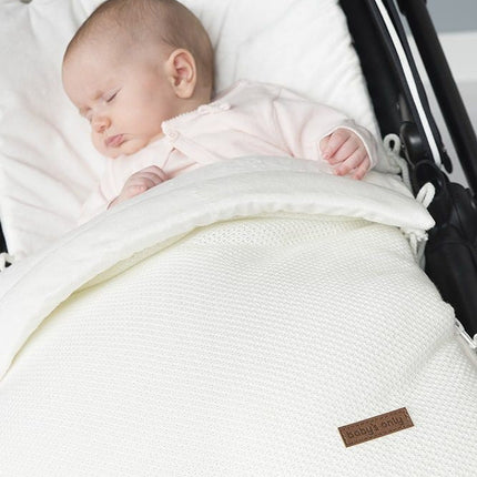 Baby's Only Voetenzak Autostoel Classic 0+ Wol Wit koop je bij Babywinkel