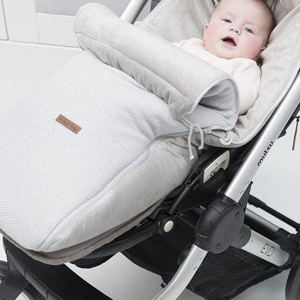 Baby's Only Voetenzak Buggy Classic Wol Wit koop je bij Babywinkel
