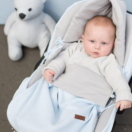 Baby's Only Voetenzak Classic 0+ Wol Wit koop je bij Babywinkel