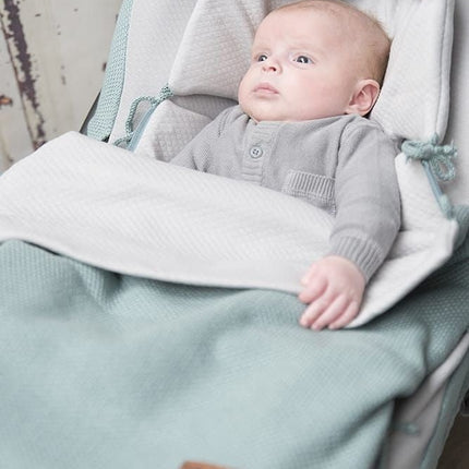 Baby's Only Voetenzak Classic 0+ Wol Wit koop je bij Babywinkel