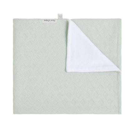 Baby's Only Wiegdeken Chenille Reef Ash Mint koop je bij Babywinkel