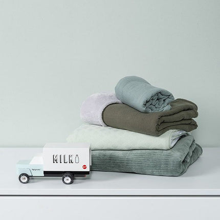 Baby's Only Wiegdeken Chenille Reef Ash Mint koop je bij Babywinkel