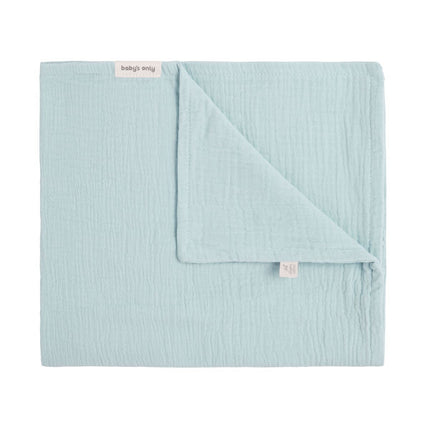 Baby's Only Wiegdeken Fresh Misty Blue 70x95cm koop je bij Babywinkel