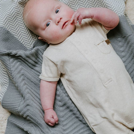 Baby's Only Wiegdeken Grace Nordic Blue 65x75cm koop je bij Babywinkel