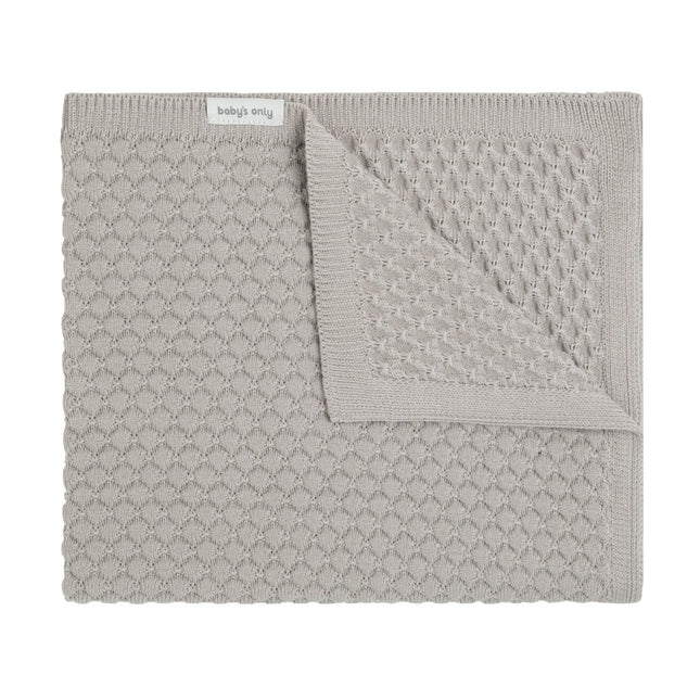 Baby's Only Wiegdeken Sky - Chunky Urban Taupe koop je bij Babywinkel