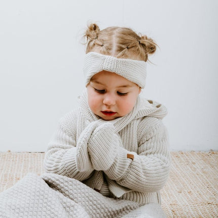 Baby's Only Wiegdeken Sky - Chunky Urban Taupe koop je bij Babywinkel