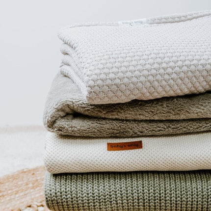 Baby's Only Wiegdeken Sky - Chunky Urban Taupe koop je bij Babywinkel