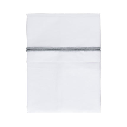 Baby's Only Wieglaken Gebreid Bies Nordic Blue/Wit koop je bij Babywinkel