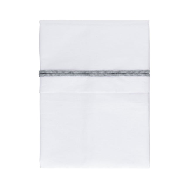 Baby's Only Wieglaken Gebreid Bies Nordic Blue/Wit koop je bij Babywinkel