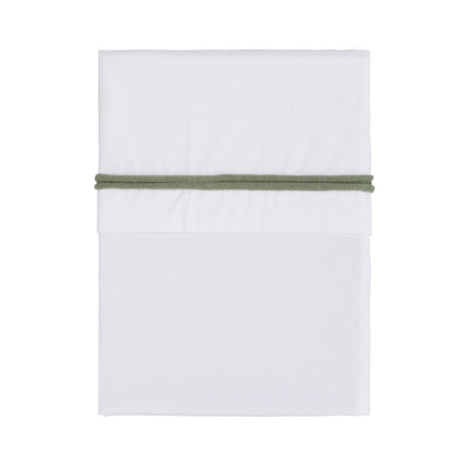 Baby's Only Wieglaken Gebreid Bies Urban Green/Wit koop je bij Babywinkel