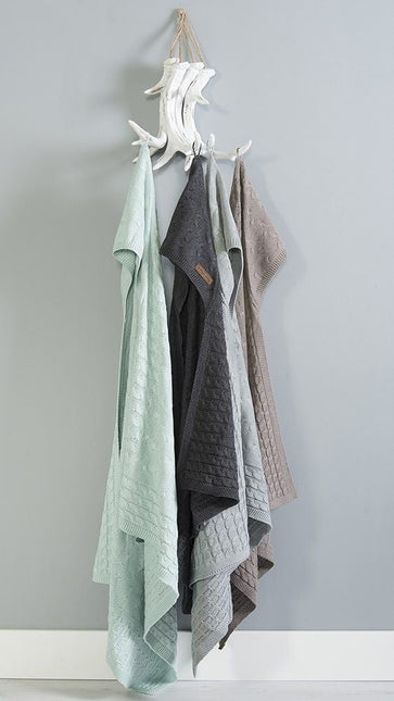 Baby's Only Wikkeldeken Baby Cable Mint koop je bij Babywinkel