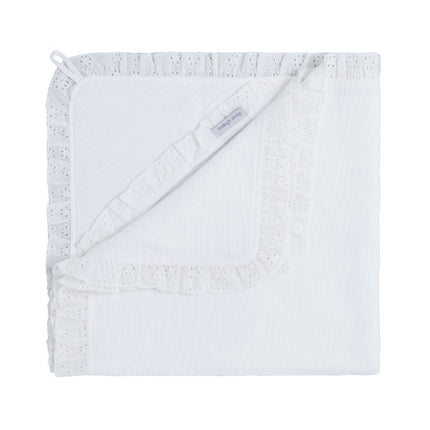 Baby's Only Wikkeldeken Calm Wit koop je bij Babywinkel