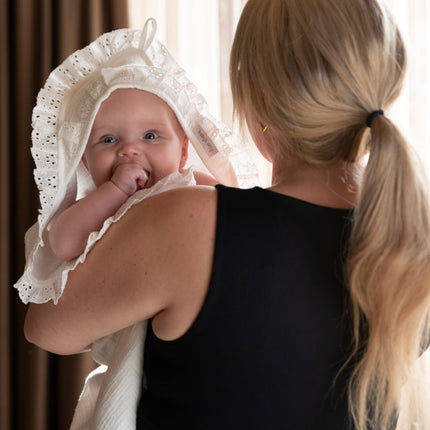 Baby's Only Wikkeldeken Calm Wit koop je bij Babywinkel