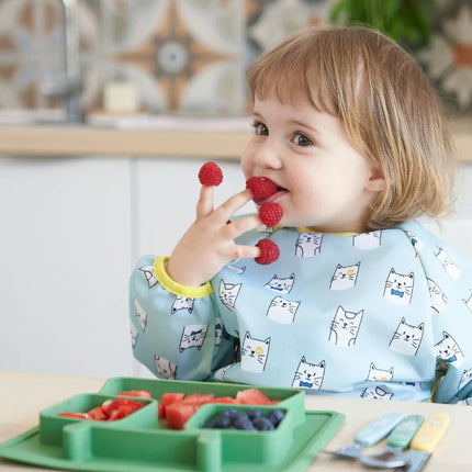 Badabulle Babybord Antislip met Vakjes koop je bij Babywinkel