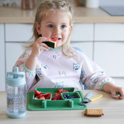 Badabulle Babybord Antislip met Vakjes koop je bij Babywinkel