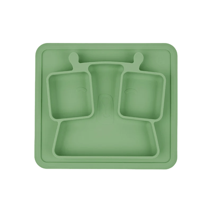 Badabulle Babybord Antislip met Vakjes koop je bij Babywinkel