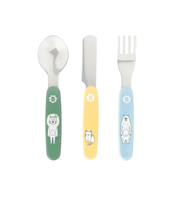 Badabulle Bestekset Inox 3St koop je bij Babywinkel