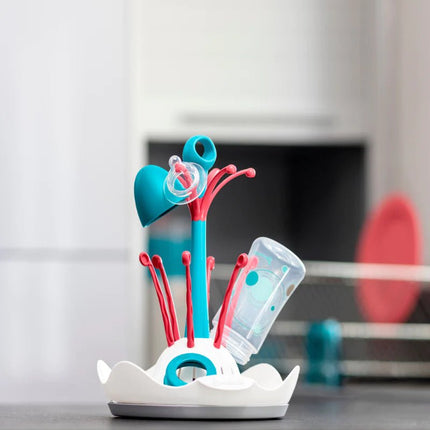 Badabulle Flessen Droogrek Blauw Grijs koop je bij Babywinkel